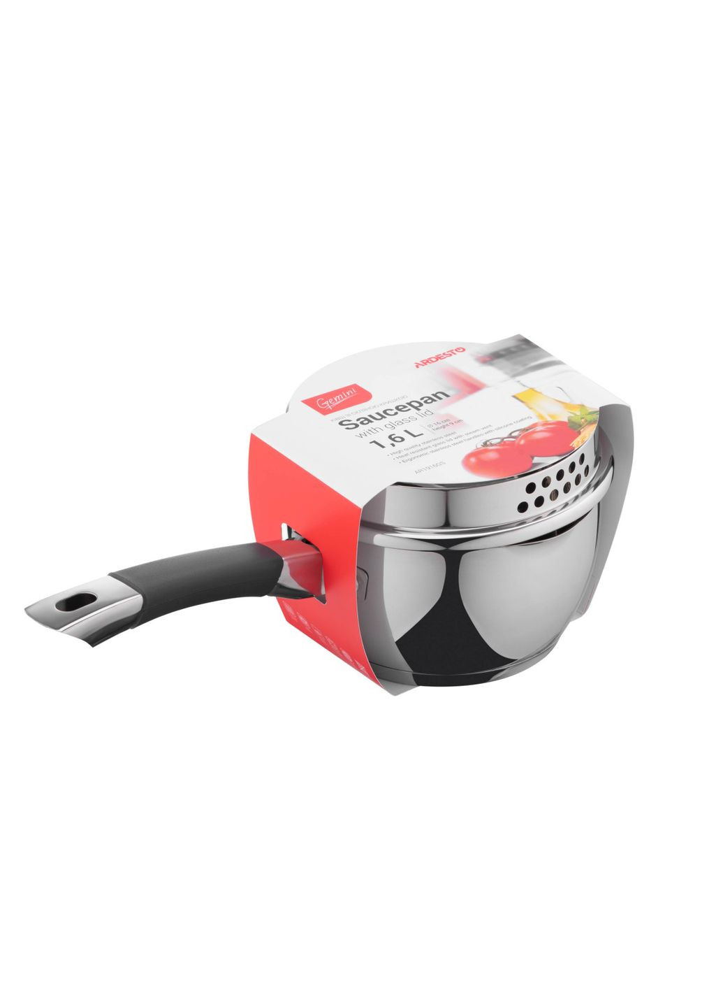 Ковш Gemini Livorno AR-1916-GS 16 см 1.6 л Ardesto (361399136)