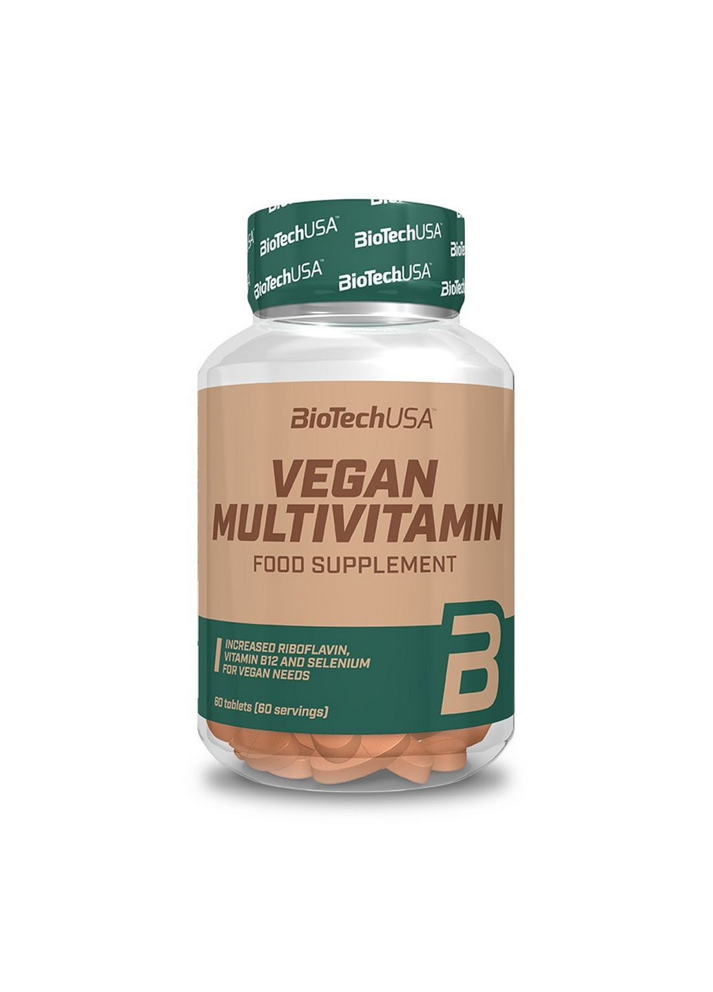 Витамины и минералы Vegan Multivitamin, 60 таблеток Biotech (293420045)