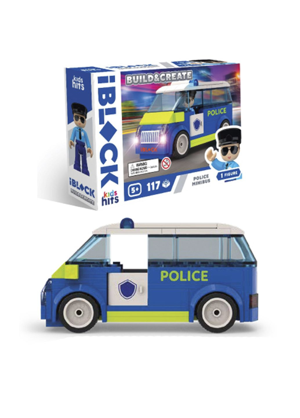 Конструктор Kids hits JUNIOR Police Van колір різнокольоровий CB-00265699 Iblock (314890982)
