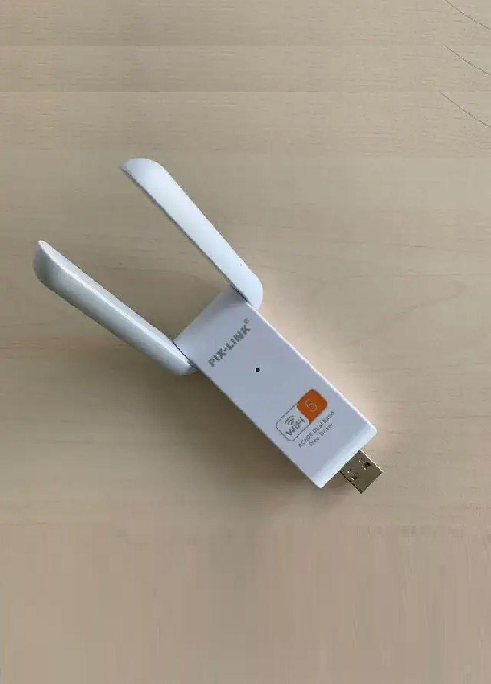 Сетевой USB 3.0 WiFi адаптер с двумя внешними антеннами 600Mbps 2.4GHz/5GHz для Windows (476353-Prob) Белый Unbranded (279518090)