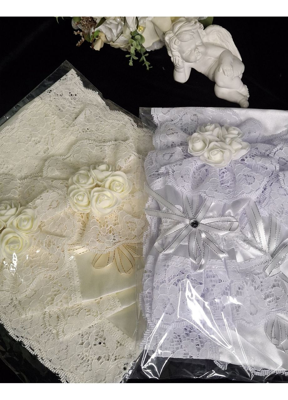 Набор для венчания (разрушение, два платочка, две свечи, эластичная ложка под кольца) No Brand (367056141)