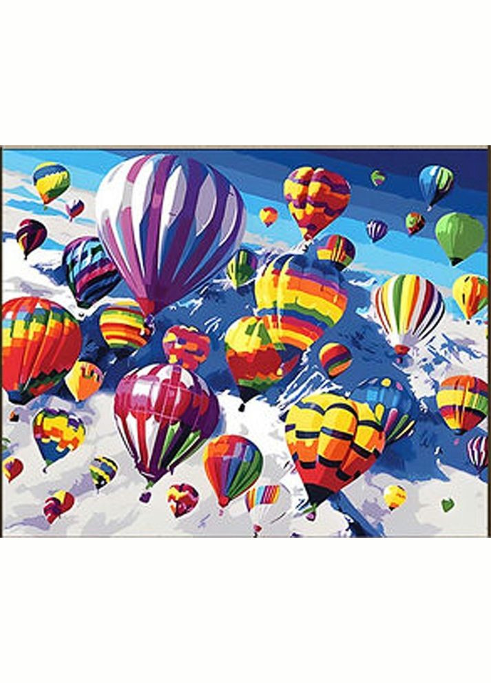 Набор для творчества алмазная картина Удивительные воздушные шары HEG86909 Strateg (315968782)