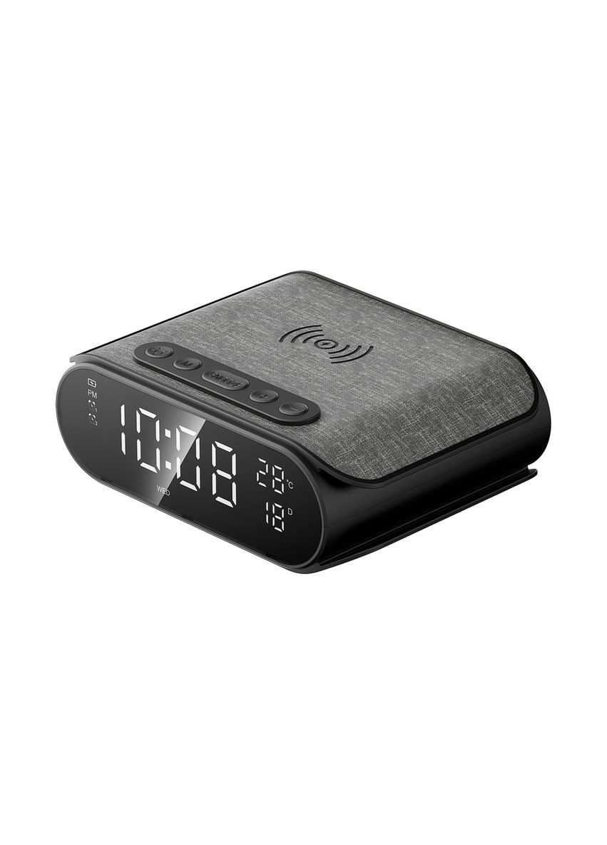 Беспроводная зарядка с часами W3040 15W Black Havit (363970228)