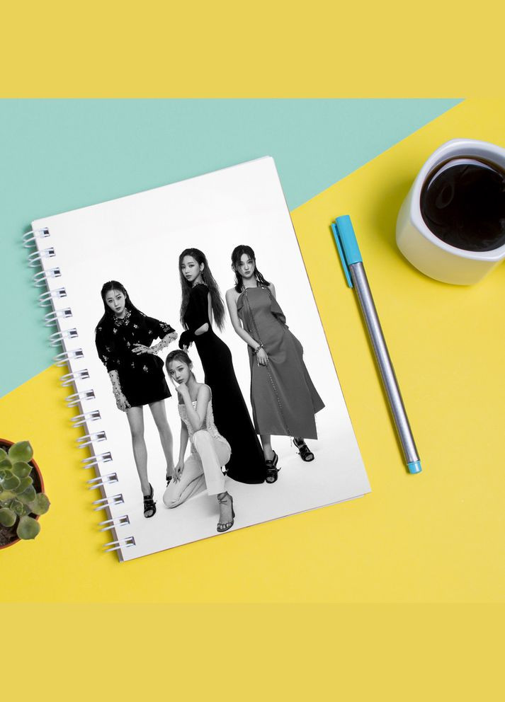 Скетчбук (Sketchbook) блокнот для рисования с принтом "Aespa" Кавун блокнот для малювання (316133539)