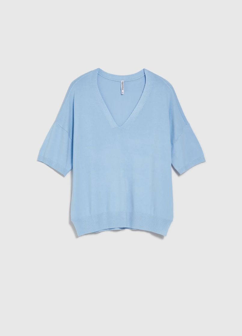 Блакитний светр Moodo