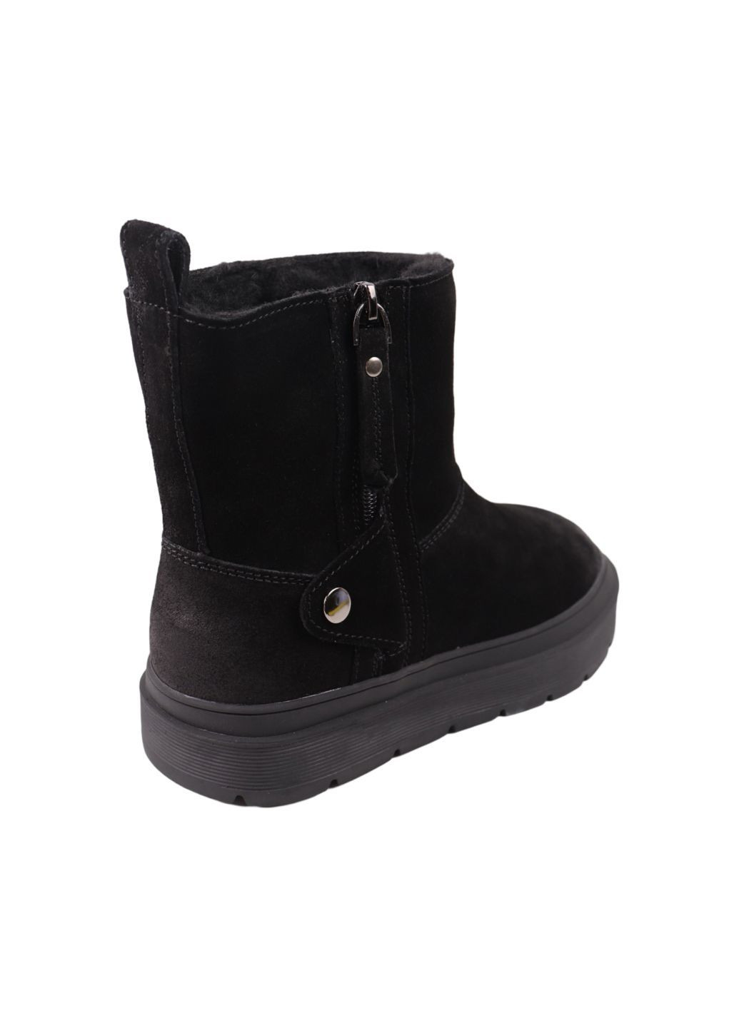 Угги жіночі чорні натуральна замша Lifexpert 1722-25ZU (305837854)