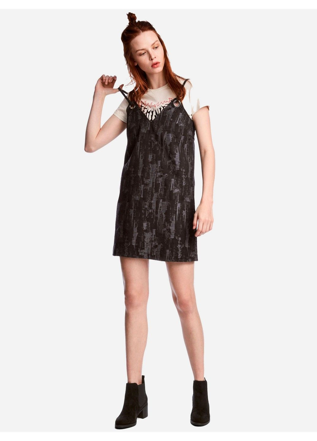 Летний женский сарафан H&M однотонный