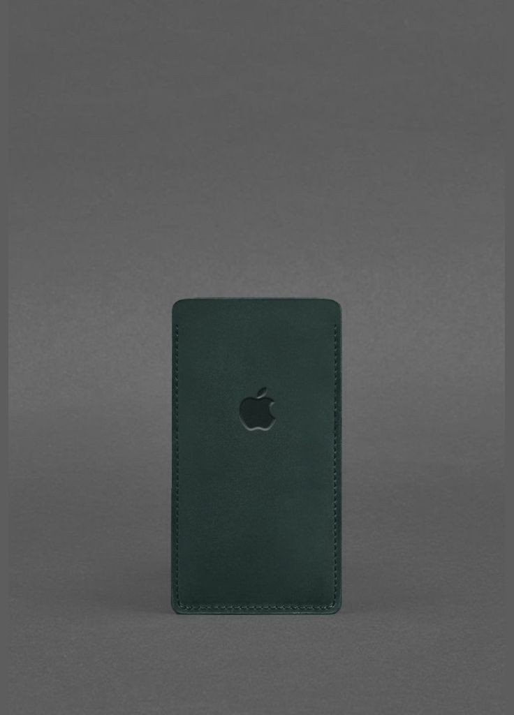 Шкіряний чохол для iPhone 12 Зелений Crazy Horse (A-027634) BlankNote (329899466)