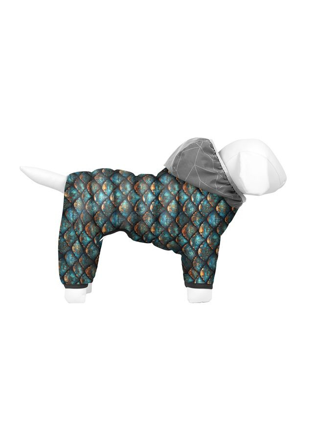 Комбинезон для собак Clothes рисунок "Чешуя", M47, В 69-72 см, С 41-44 см WAUDOG (361432758)