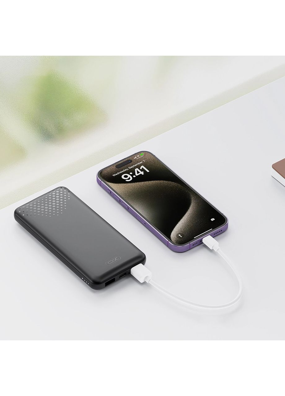 Универсальная мобильная батарея PB312 10000mAh 10W Black XO (356728582)