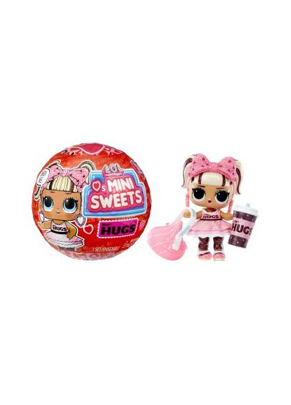 Ігровий набір Lol Surprise Loves Mini Sweets Hugs Kisses Doll Hugs Sweetie- Valentine's Day Dolls валентинка Світі L.O.L. Surprise! (323480791)