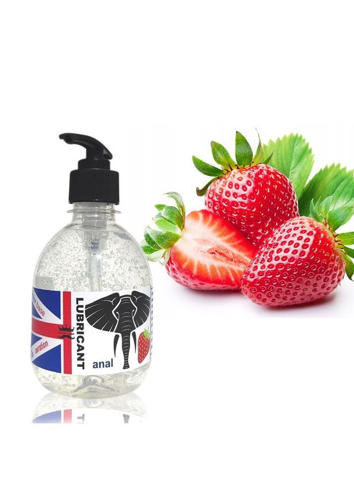 Подвійний фаллоімітатор 28 см з лубрикантом полуничним No Brand (340914395)