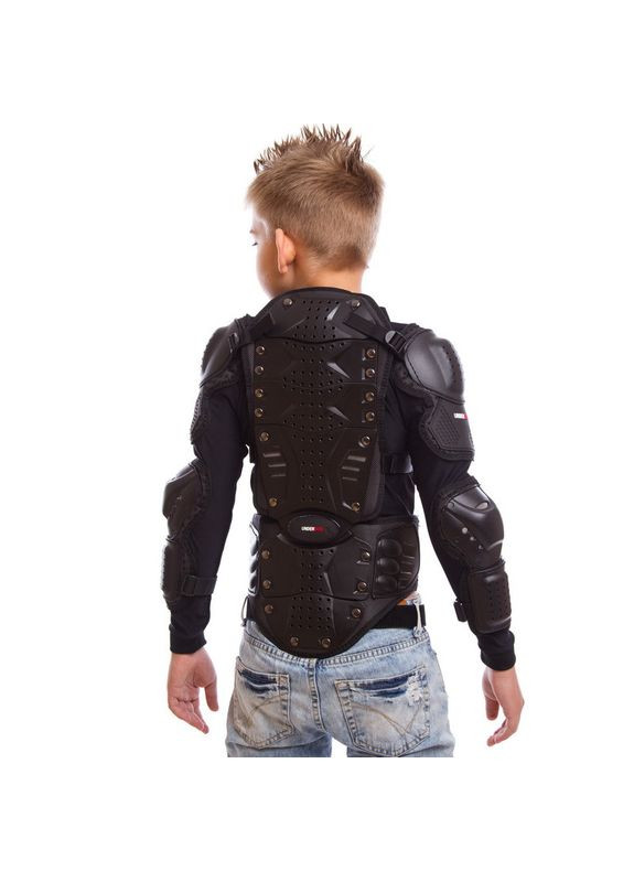 Моточерепа мотозахист дитячий UNDER DOG AR06 розмір чорний SP-Sport (342109408)