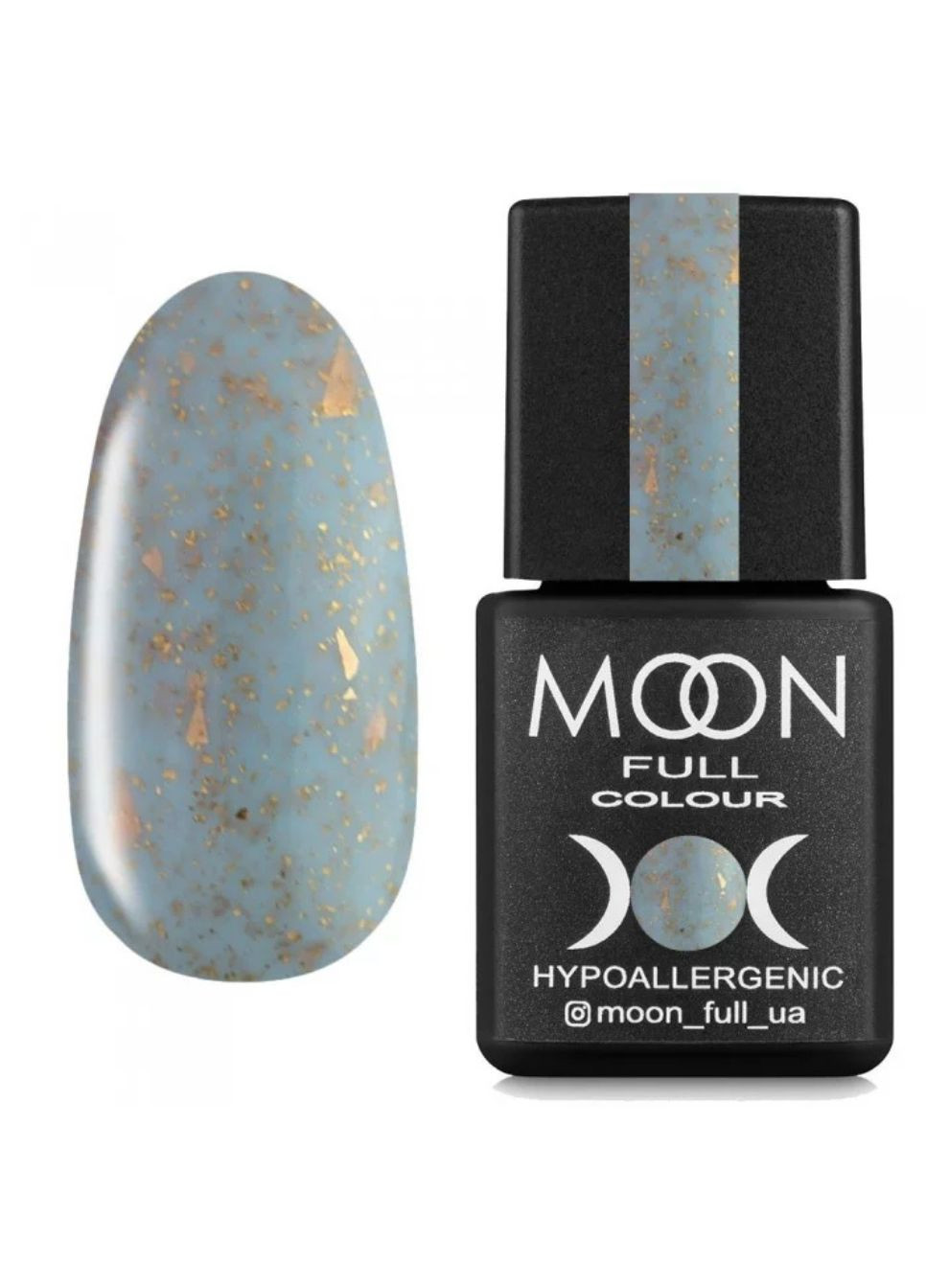 Каучуковая база с поталью Full Leaf Rubber Base №04 Moon Бази_Leaf Rubber Base (322935279)