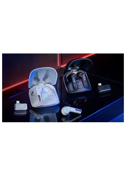 Навушники ROG Cetra True Wireless SpeedNova (90YH03Y0-BTUA10) Asus ROG Cetra True Wireless SpeedNova White (388712369)