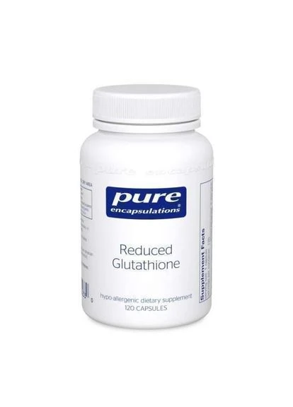 Знижений Глутатіон, Reduced Glutathione,, 120 капсул Pure Encapsulations (362369674)
