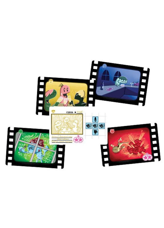 Настільна гра Камера! Мотор! Гра про Кіновиробництво (Roll Camera!: The Filmmaking) (укр) ( ) Lord of Boards LOB2209UA (370762572)