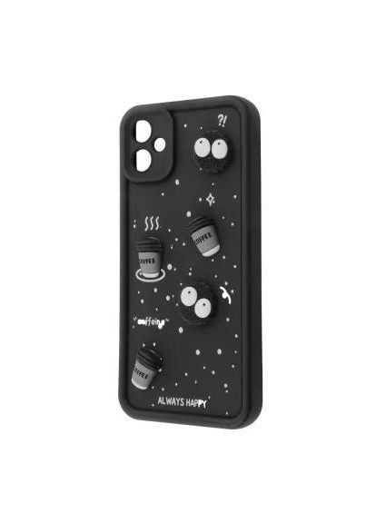 Чехол мультяшный с фигурками Pretty Things Case для Samsung Galaxy A06 (SM-A065F) /coffee (59386) No Brand (360528964)