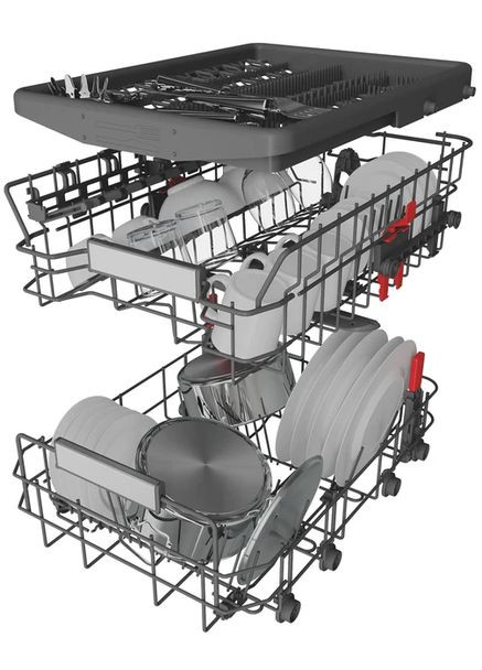 Посудомийна машина вбудована WSIO 3O34 PFE X WHIRLPOOL (360408878)