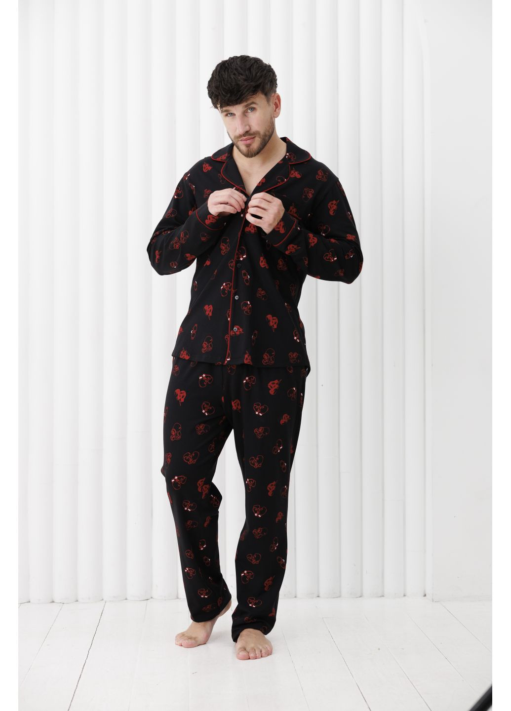 Піжама чоловіча №1608 Roksana (364662104)