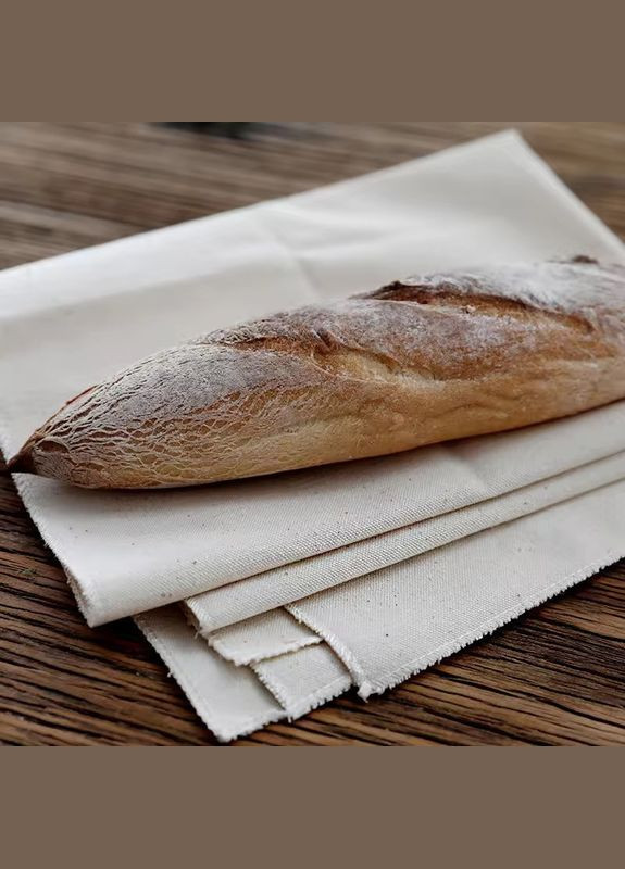 Пекарская ткань "Куш" 90*66 см для расстойки багетов, чиабатты No Brand (303212258)