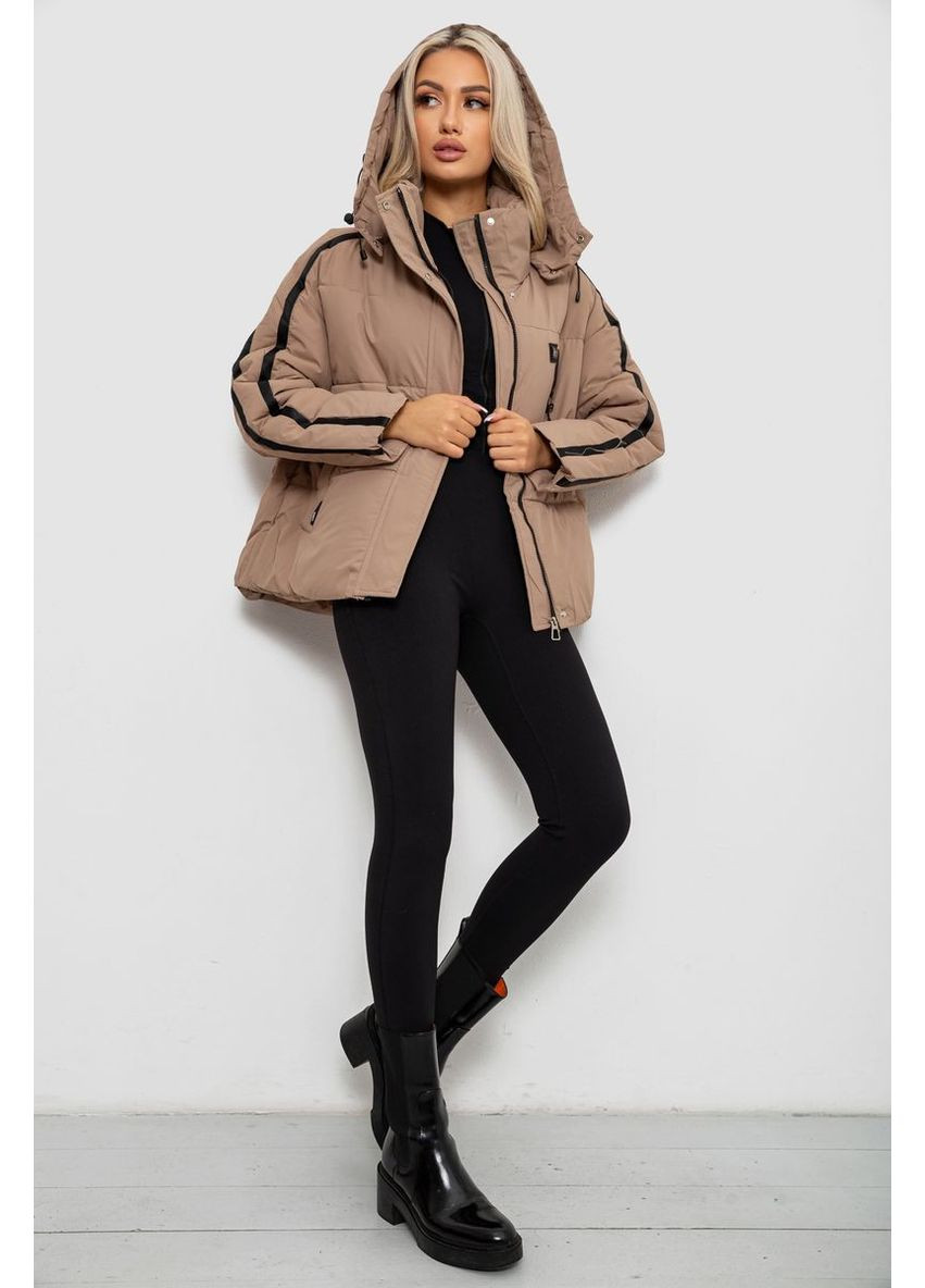 Бежева демісезонна куртка жіноча, 244r866 Ager