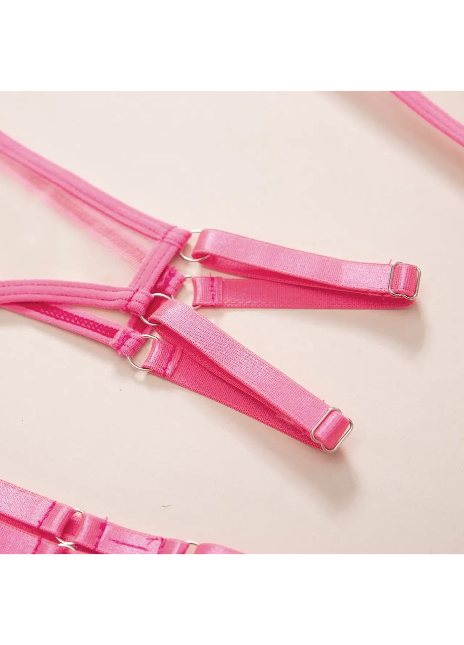 Малиновий демісезонний комплект спідньої білизни. спідня білизна. жіноча прозора спідня білизна для дорослих ігр No Brand