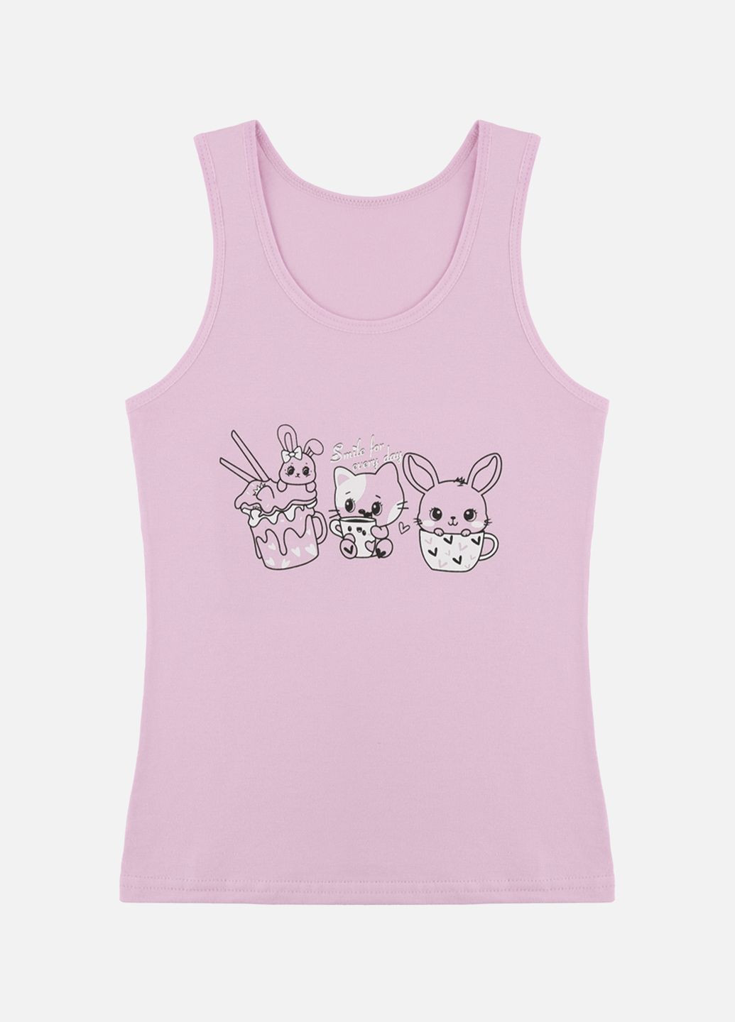 Майка для девочки цвет розовый CB-00277014 Donella (331284068)