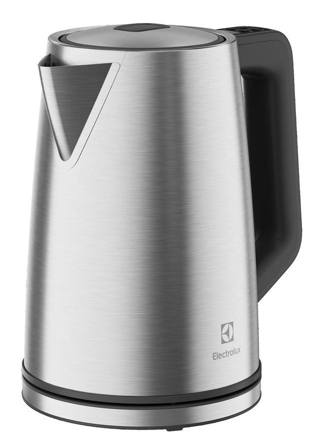 Електрочайник, 1.7л, Strix, дисплей, метал, підтримка темп, нерж Electrolux (314747653)
