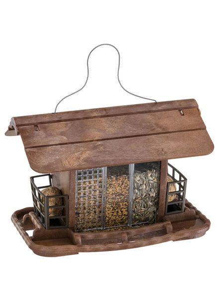 Уличная кормушка для диких птиц JOK 2 WILD BIRD FEEDER BROWN Ferplast (337308920)
