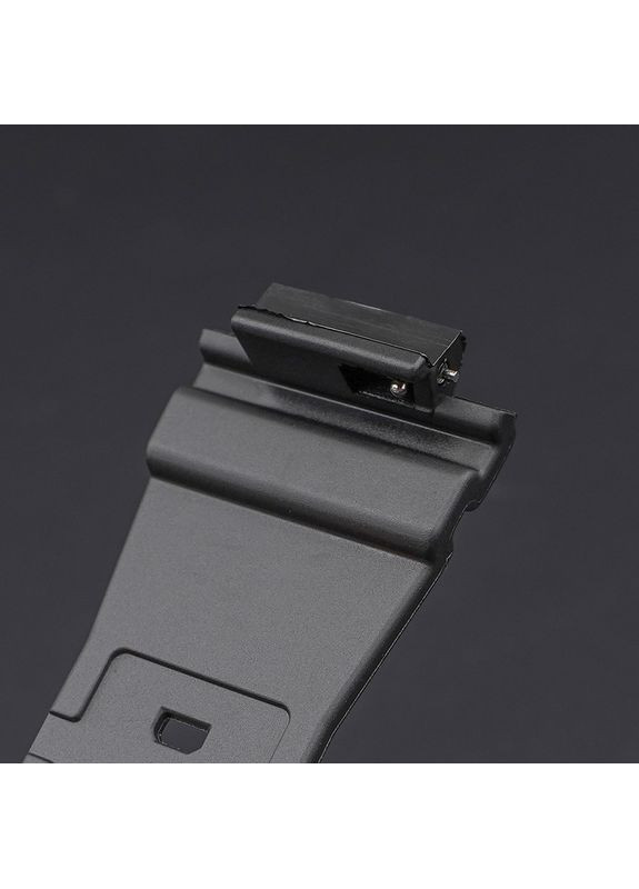 Ремінець для Casio G-Shock чорний універсальний поліуретановий браслет для годинника пряжка 16 мм ProDobro (367265692)