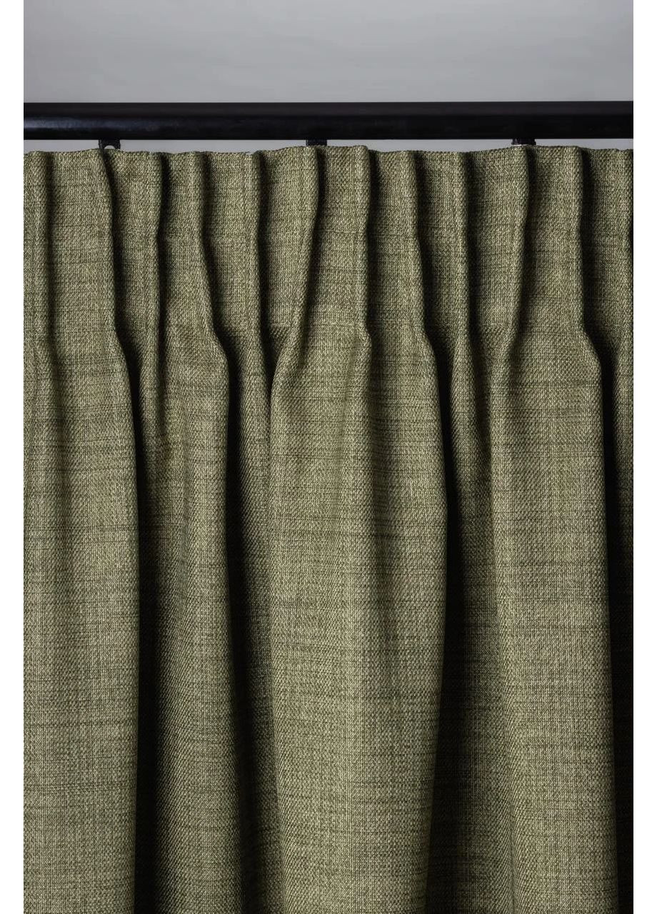 Димаут шторы (рогожка) 2шт. 1,5м х от 2,5м до 3м HYGG (370367276)