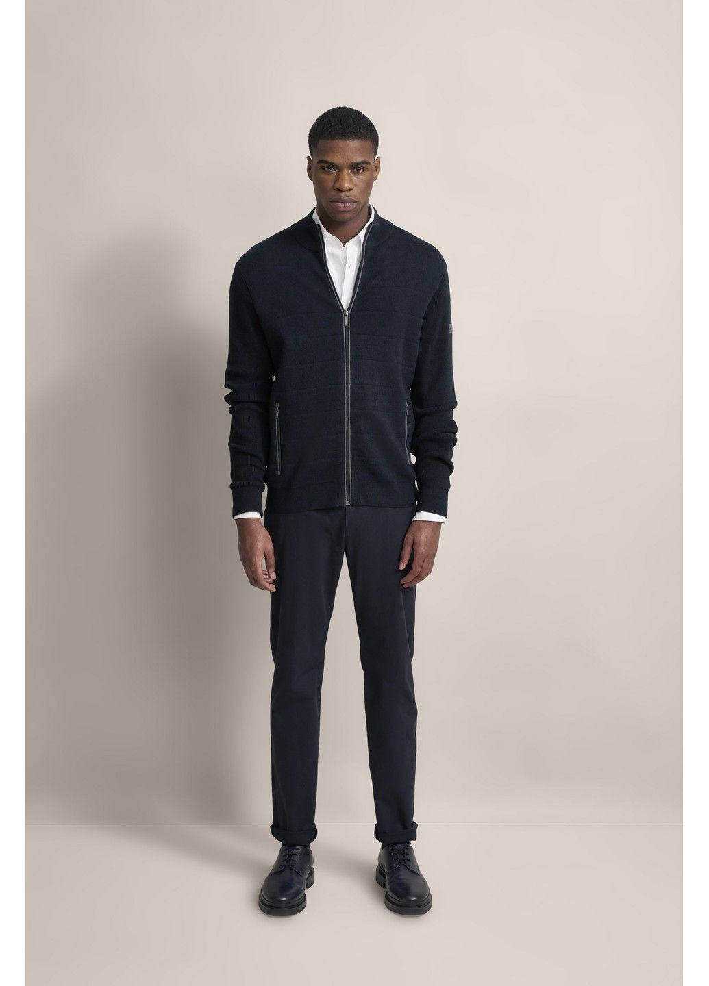 Кофта чоловіча Темно-синя Bugatti (311199530)