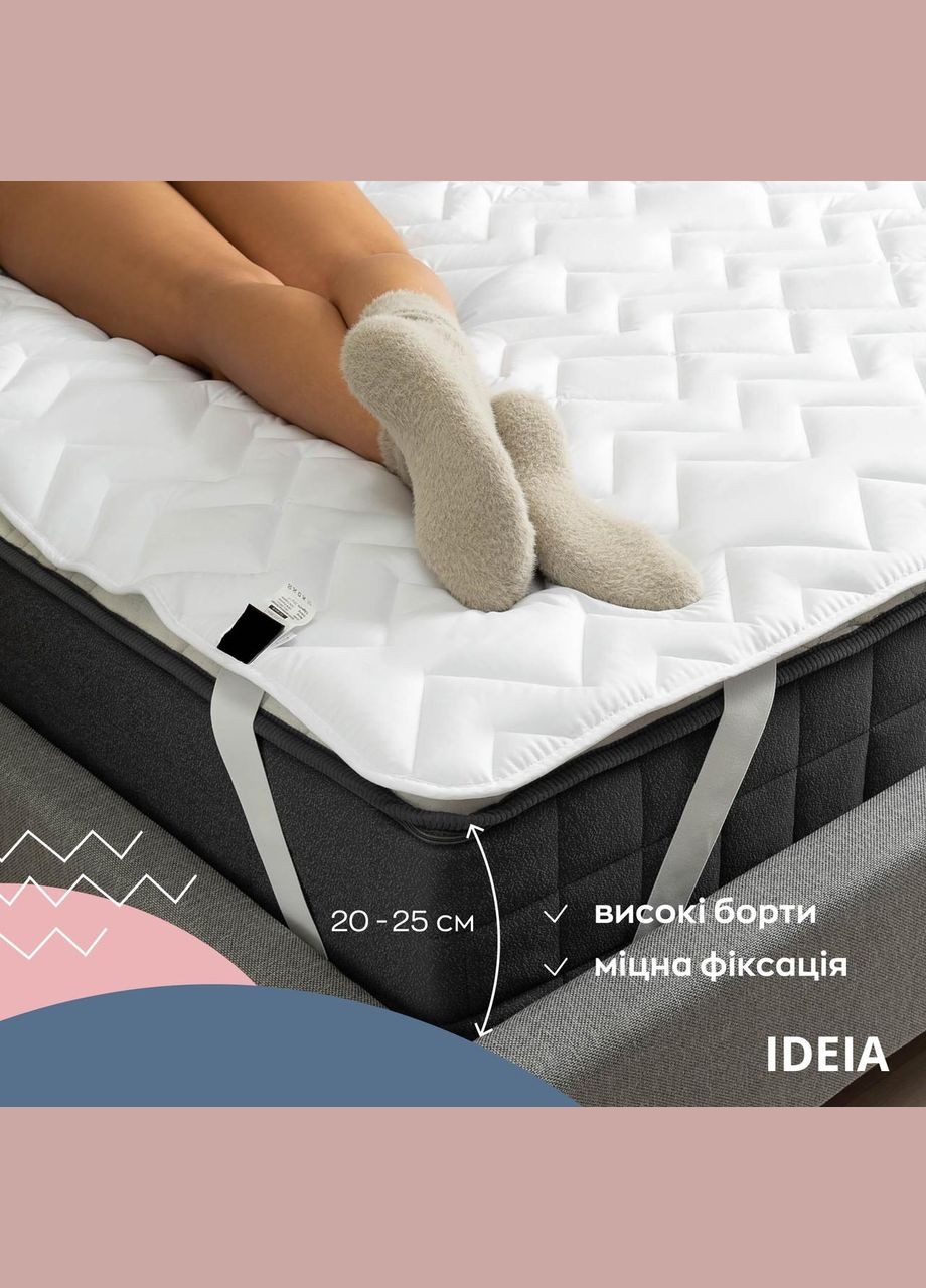 Наматрацник на гумках Ідея - Nordic Comfort 180*200 (150 гр/м2) IDEIA (292324301)