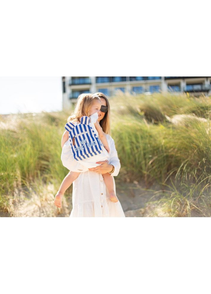 Детский рюкзак My first bag stripes electric blue, арт. CWKIDBSTBL Childhome (369165330)