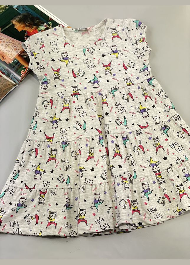 Серое платье для девочки Paty Kids (293245768)