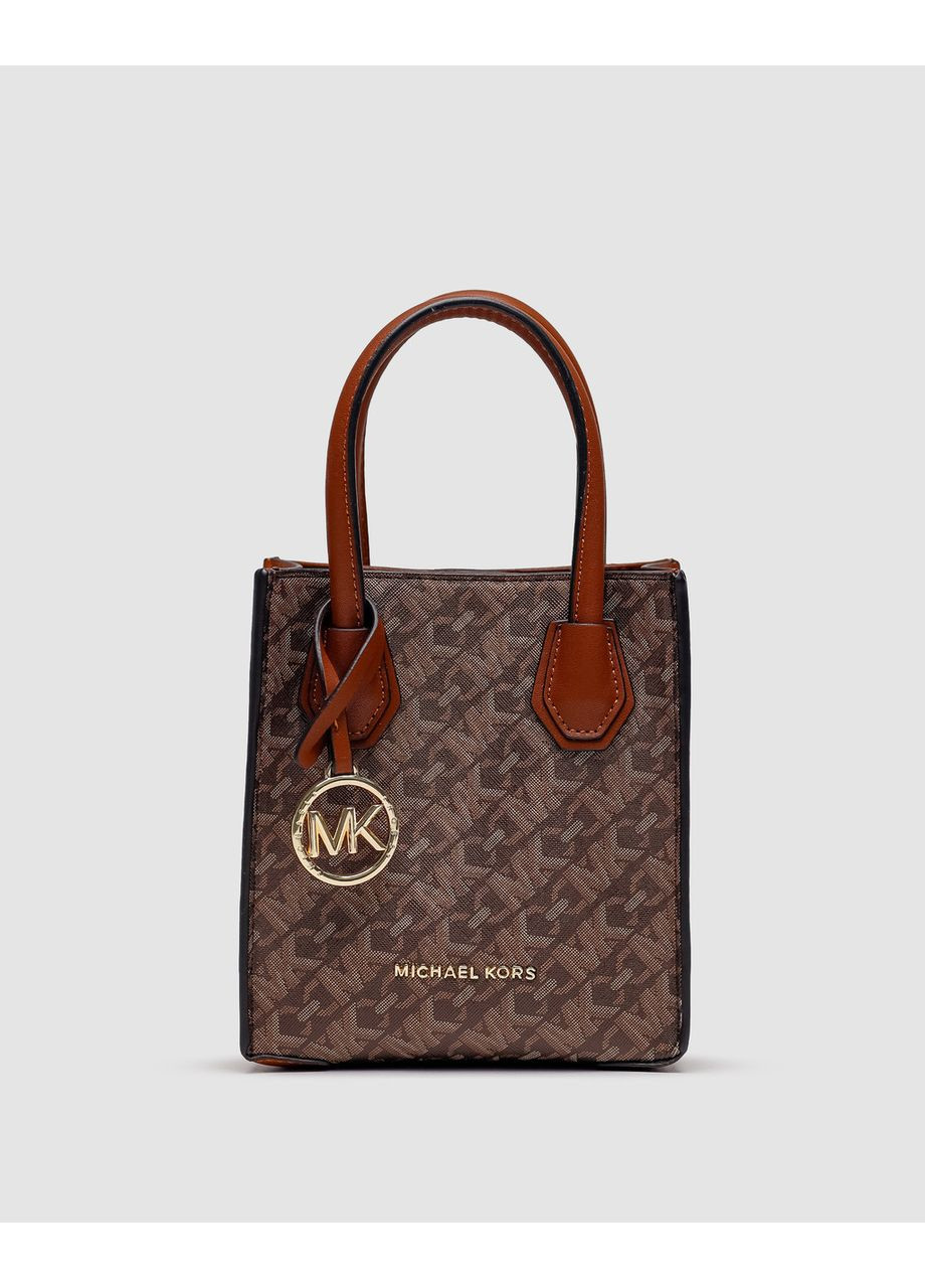 Сумка жіноча Mercer Extra-Small Pebbled Leather Crossbody Bag Brown No Brand (358889023)