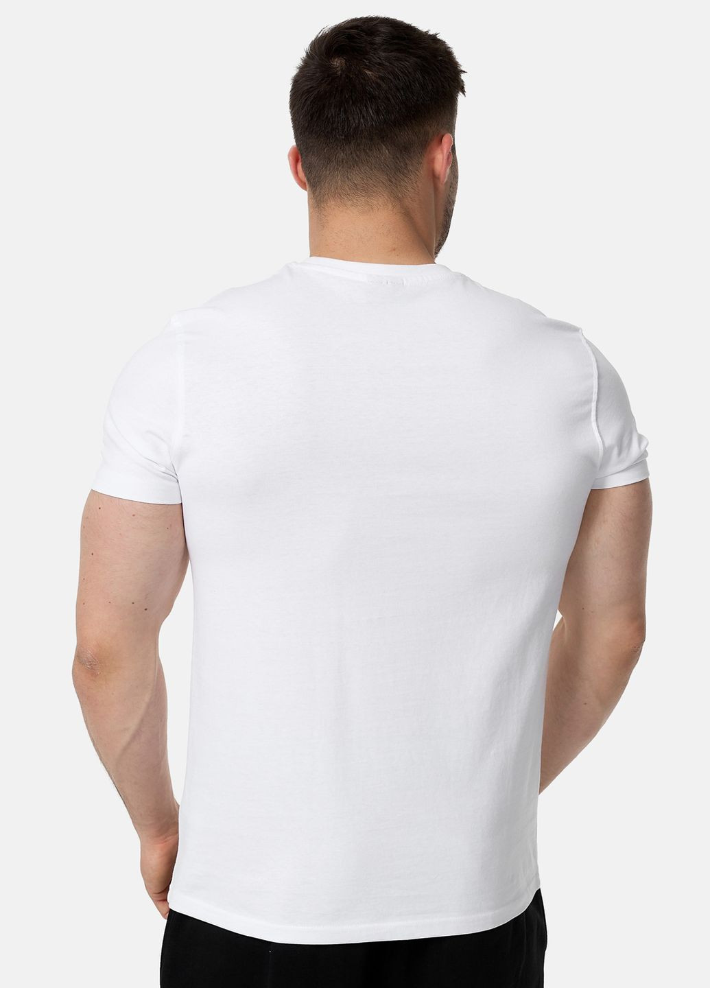 Біла футболка Tapout LIFESTYLE BASIC TEE