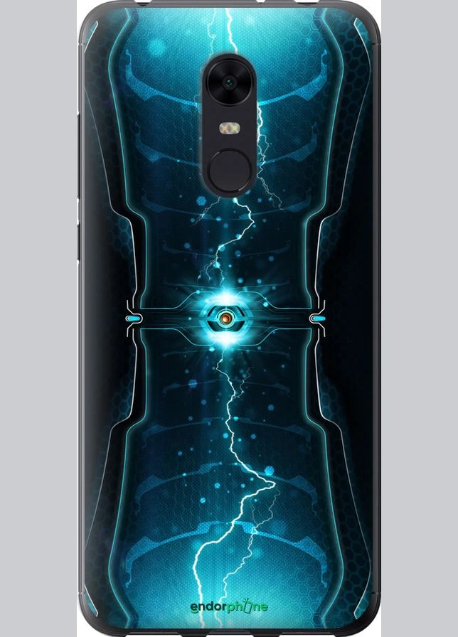 Чехол на Xiaomi Redmi 5 Plus Молнии в цилиндре "120u-1347-70447" Endorphone (366379464)