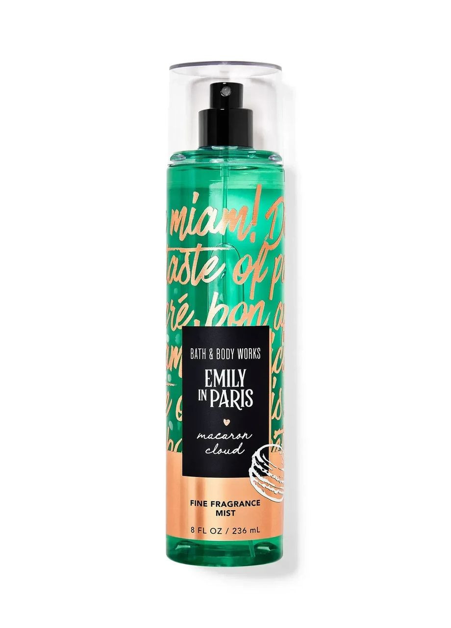 Парфюмированный спрей для тела Emily in Paris Macaron Cloud 236мл Bath & Body Works (351394791)