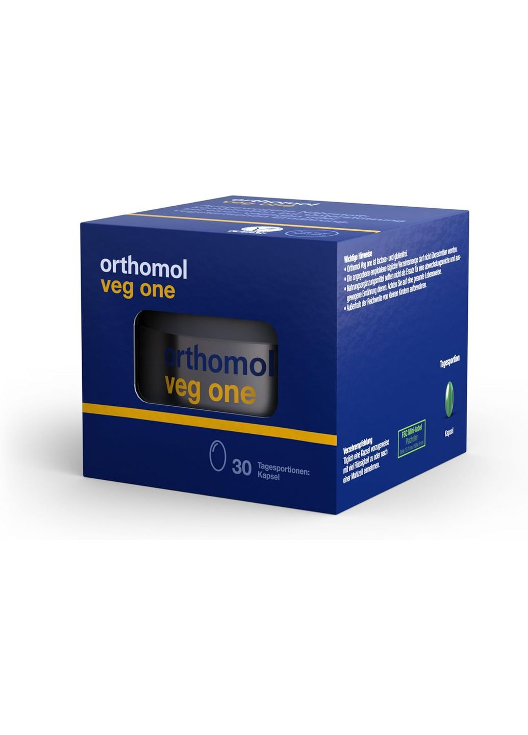 Витаминный комплекс для веганов Veg One (30 капсул на 30 дней) Orthomol (280265873)