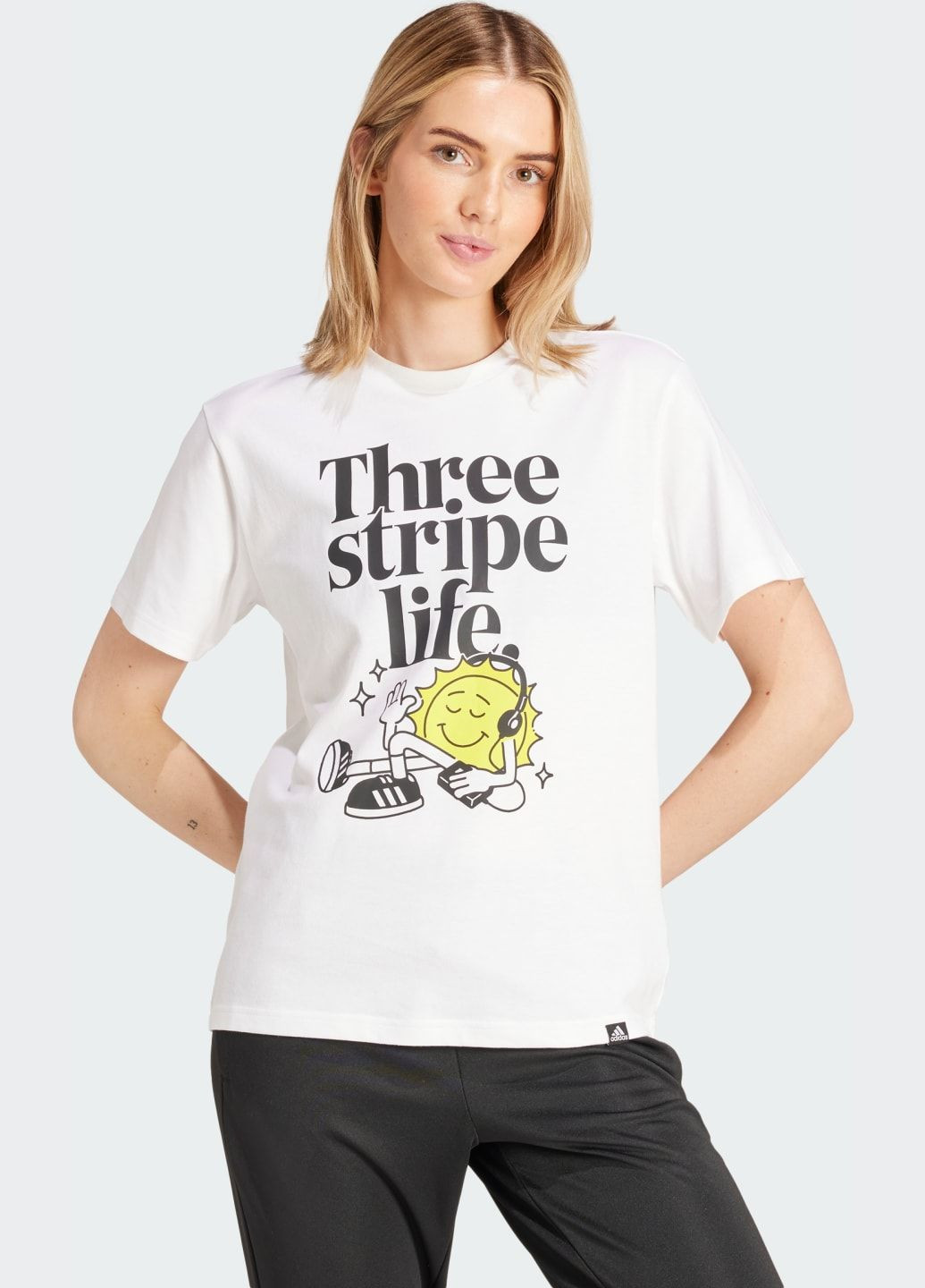 Футболка Positivity Graphic adidas - (350920087)