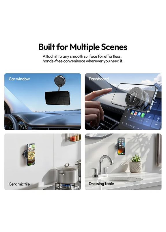 Держатель телефона SK - 25 Mobile PhoneSuction Cup Holder (S003) Ulanzi SK-25 (372840723)