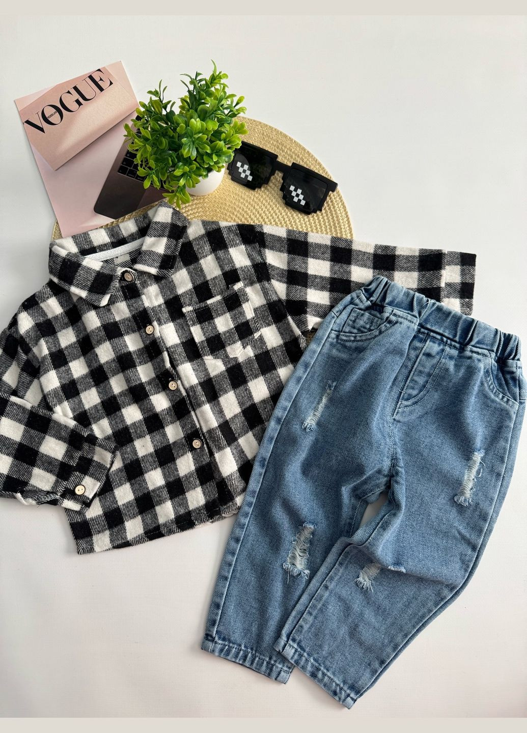 Джинси для хлопчика стильні 10878 No Brand (338375825)