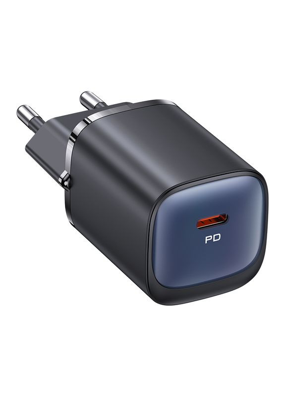 МЗП CC248 20W GaN Fast Charger (EU) - HC Series Black USAMS (315481595)