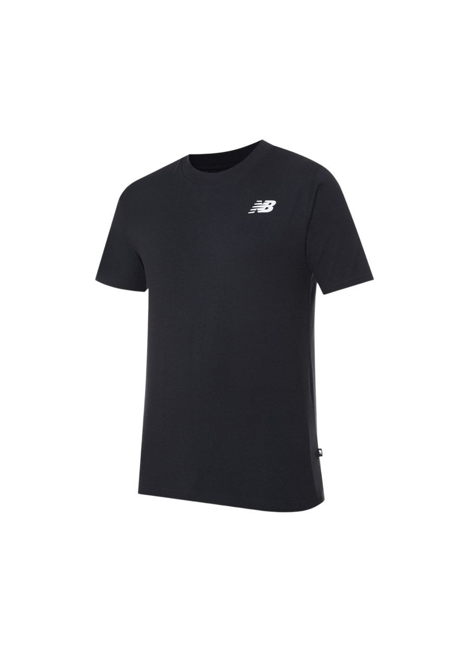Черная мужская футболка athletics graphics mt41985bk New Balance