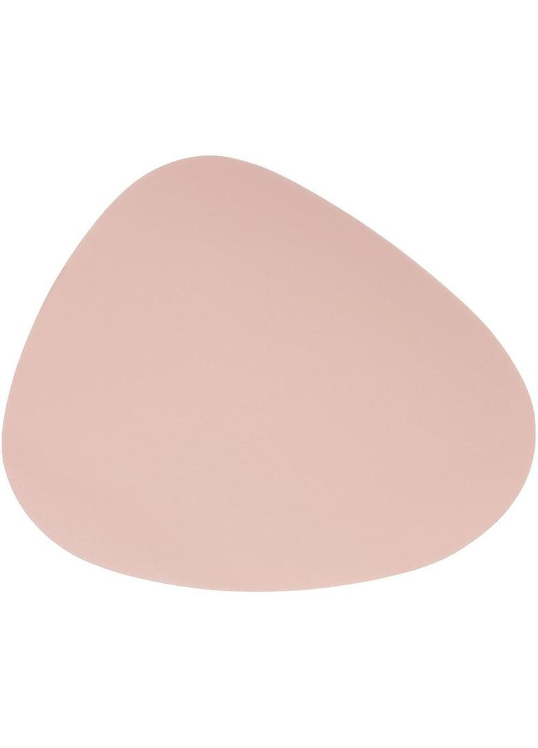 Набір килимків для сервіровки Крапля з поліуретану 4 шт рожеві підставкові плеймати для столу BonaDi (368977350)