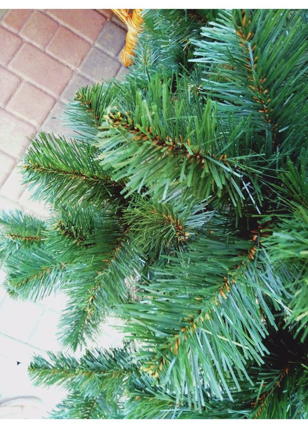 Ялинка Карпатська 2,0м Зелена ялинка штучна з підставкою Xatynka (363057956)