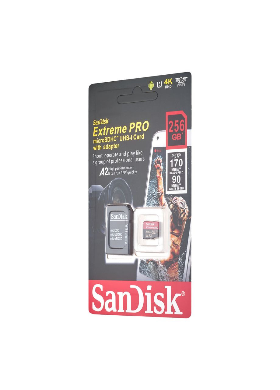 Карточка памяти microSDXC 256Gb Extreme Pro 170/90 Мбайт/сек SanDisk (293945106)
