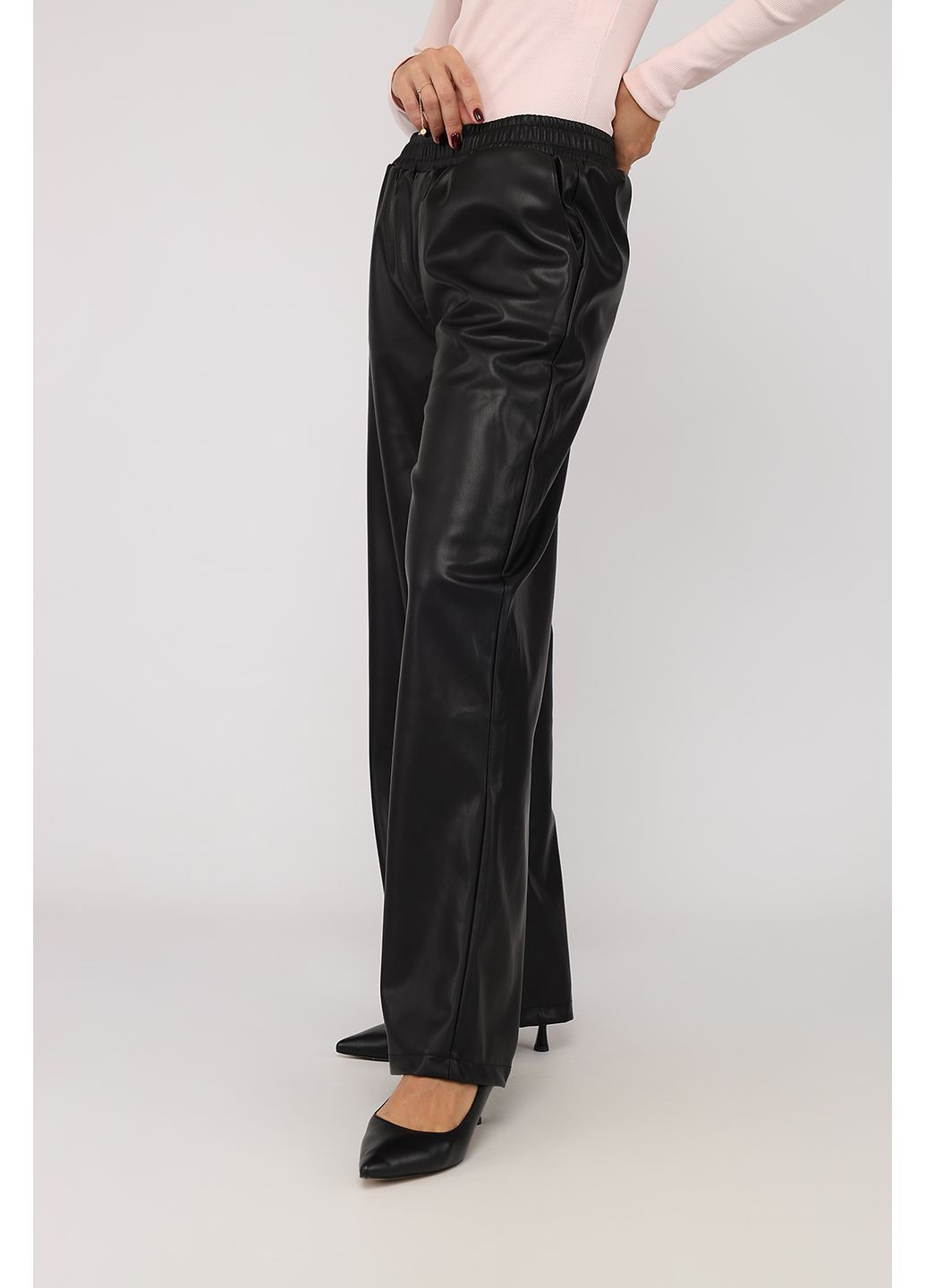 Штани палаццо жіночі колір чорний CB-00284484 Yuki (362413466)